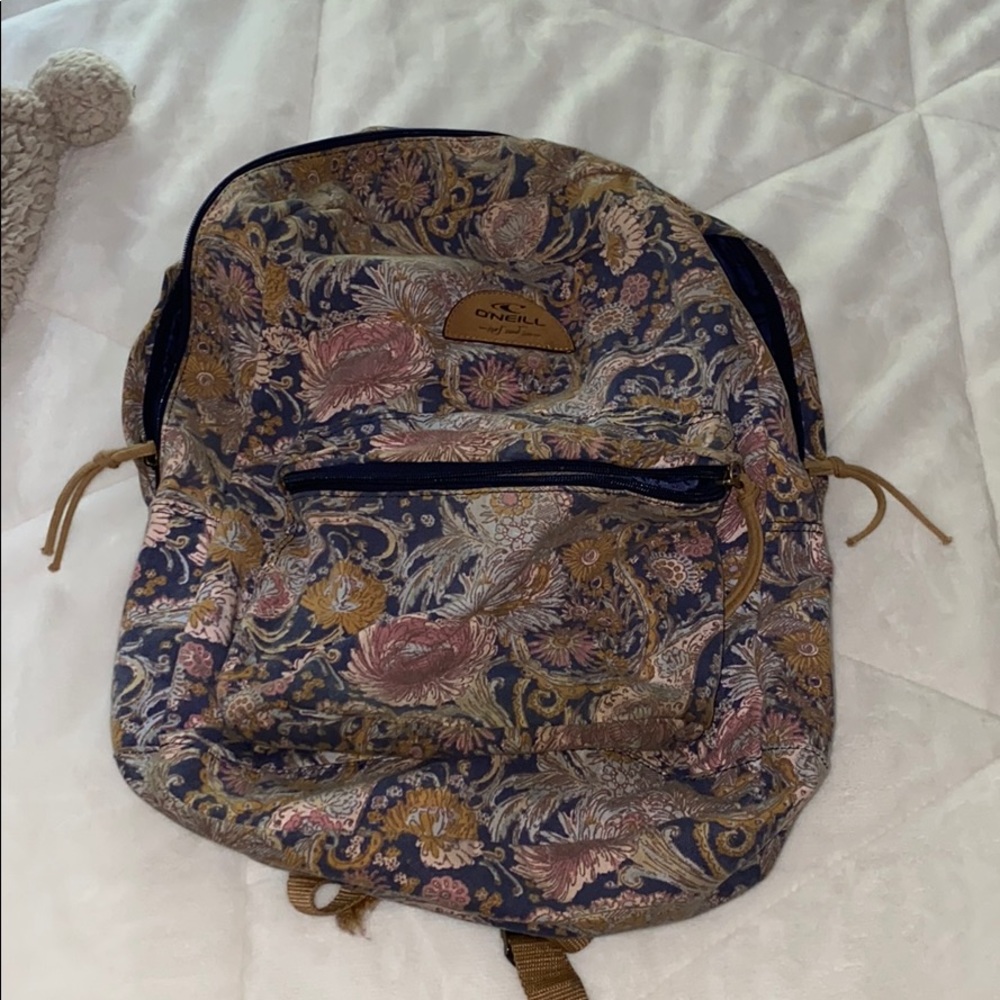 O’Neill floral patterned backpack